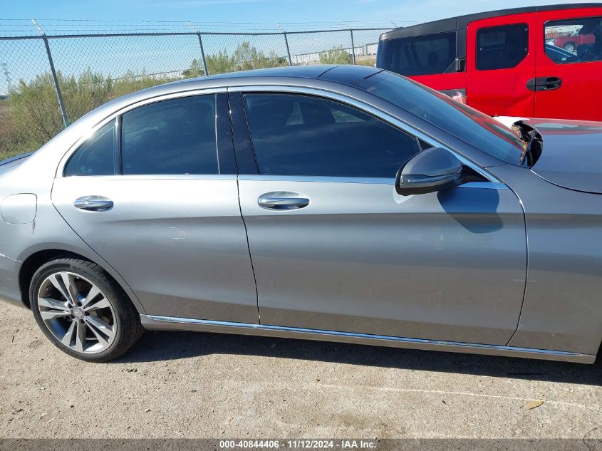 2016 Mercedes-Benz C 300 4Matic/Luxury 4Matic/Sport 4Matic VIN: 55SWF4KB5GU119025 Lot: 40844406