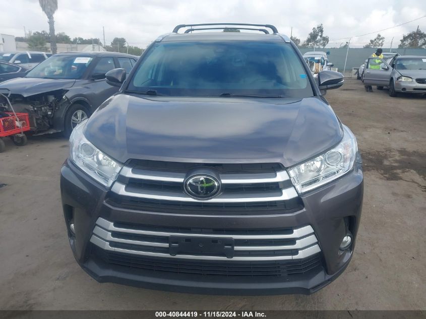 2019 Toyota Highlander Xle VIN: 5TDJZRFH0KS564520 Lot: 40844419