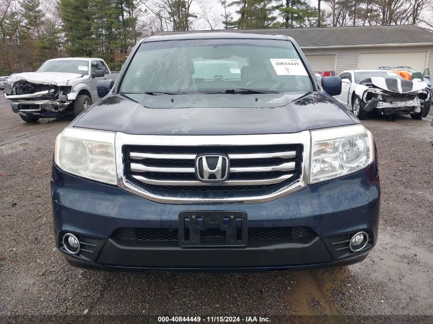 2012 Honda Pilot Ex-L VIN: 5FNYF4H53CB077279 Lot: 40844449