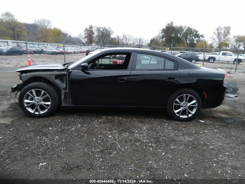 2022 Dodge Charger Sxt Awd VIN: 2C3CDXJG3NH206345 Lot: 40844458