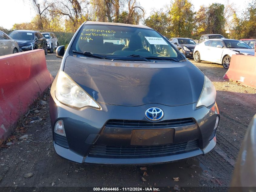 2013 Toyota Prius C Two VIN: JTDKDTB32D1041882 Lot: 40844465