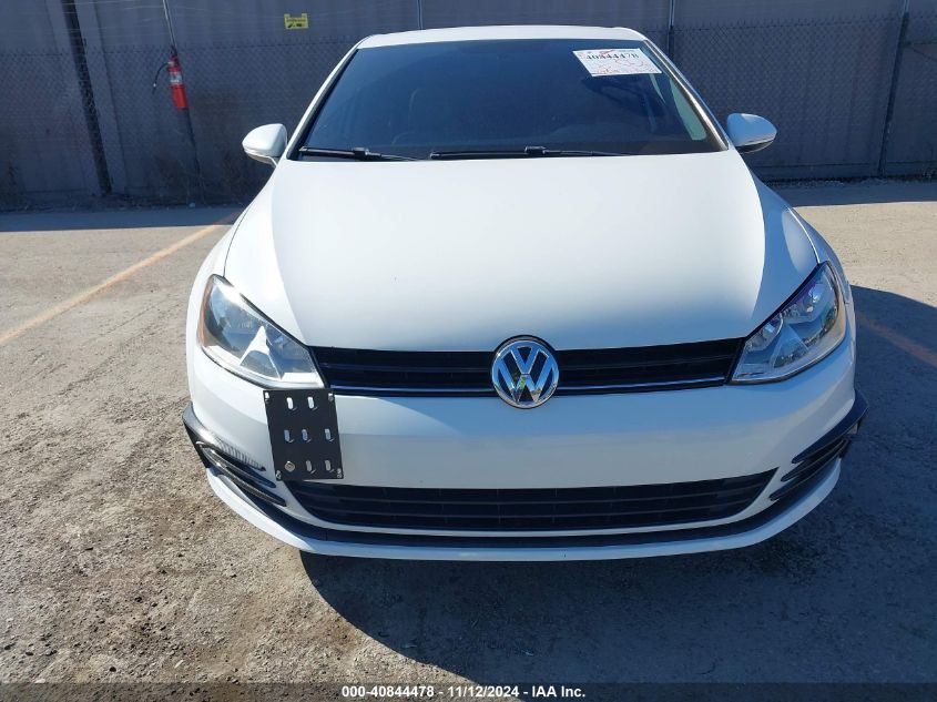 2015 Volkswagen Golf Tdi S 4-Door VIN: 3VW2A7AU7FM069920 Lot: 40844478