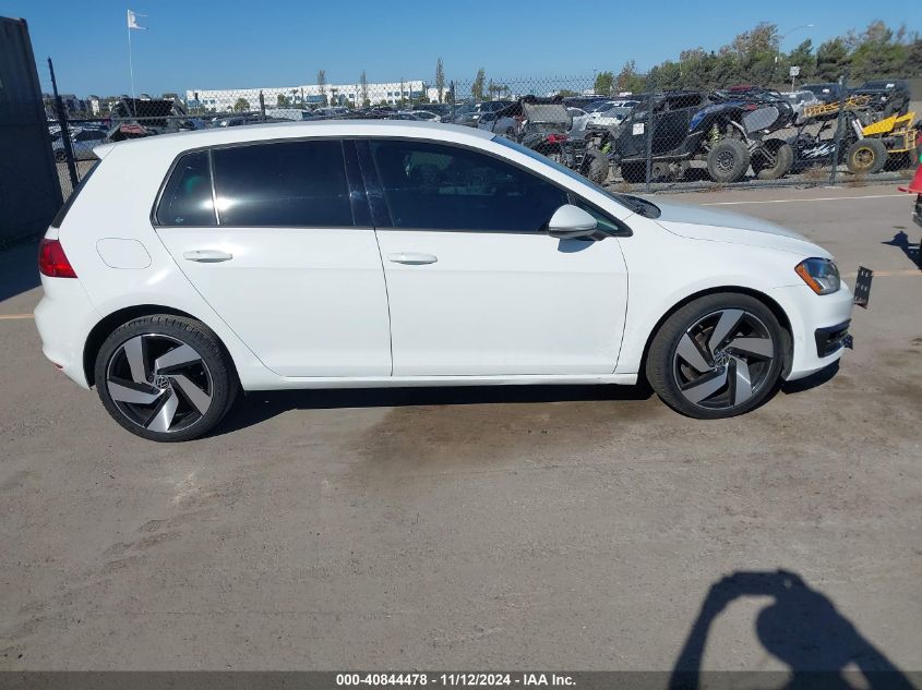 2015 Volkswagen Golf Tdi S 4-Door VIN: 3VW2A7AU7FM069920 Lot: 40844478