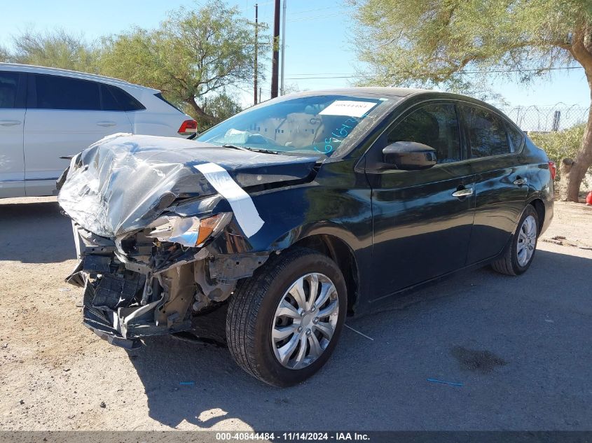 2017 Nissan Sentra Sv VIN: 3N1AB7AP3HL696437 Lot: 40844484