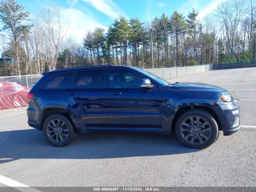 2018 Jeep Grand Cherokee High Altitude 4X4 VIN: 1C4RJFCG9JC437060 Lot: 40844497