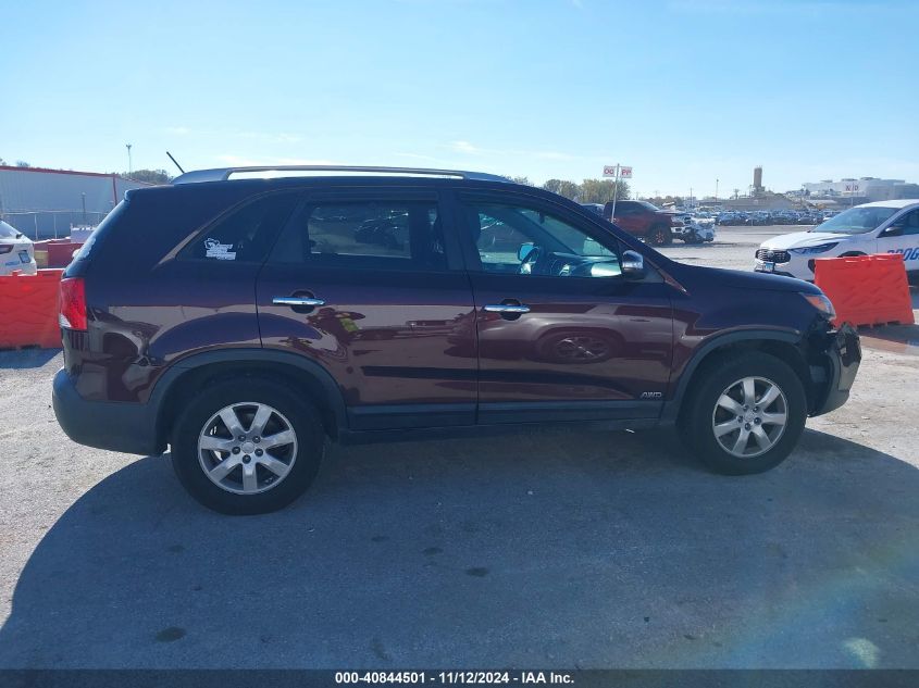 2011 Kia Sorento Lx VIN: 5XYKTDA18BG020329 Lot: 40844501