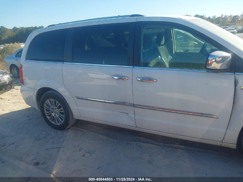 2014 Chrysler Town & Country Touring-L 30Th Anniversary VIN: 2C4RC1CG0ER224573 Lot: 40844503