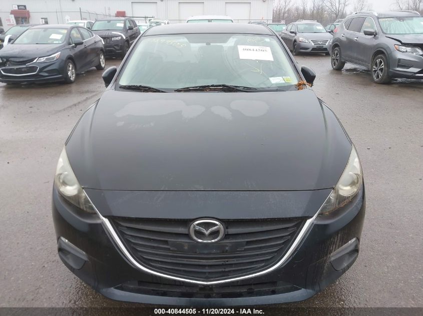 2014 Mazda Mazda3 I Touring VIN: JM1BM1V71E1121002 Lot: 40844505