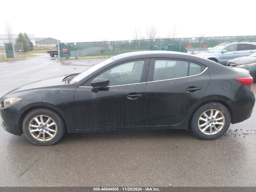 2014 Mazda Mazda3 I Touring VIN: JM1BM1V71E1121002 Lot: 40844505