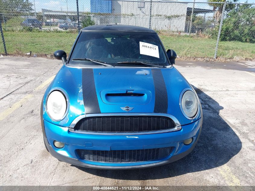 2008 Mini Cooper S VIN: WMWMF73508TT91187 Lot: 40844521