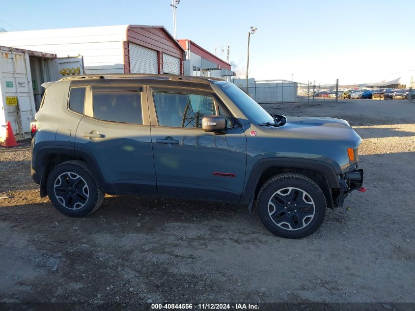 2017 Jeep Renegade Trailhawk 4X4 VIN: ZACCJBCB5HPE68945 Lot: 40844556