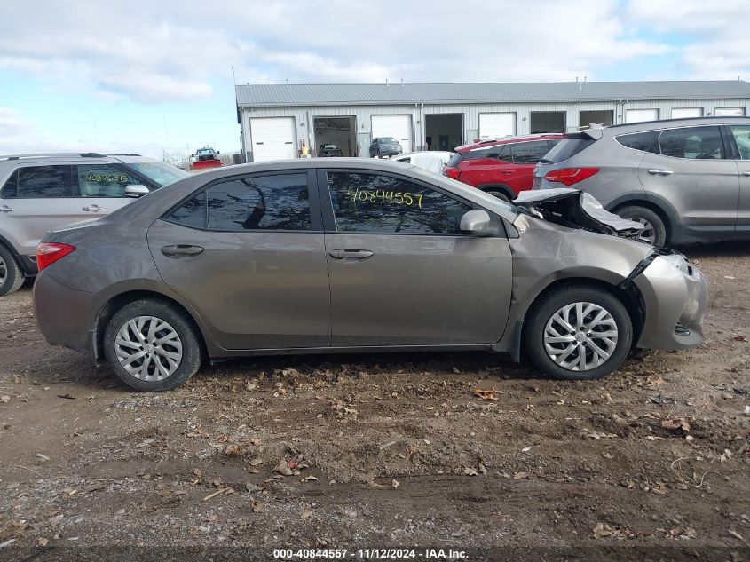 2018 Toyota Corolla Le VIN: 2T1BURHE2JC004771 Lot: 40844557