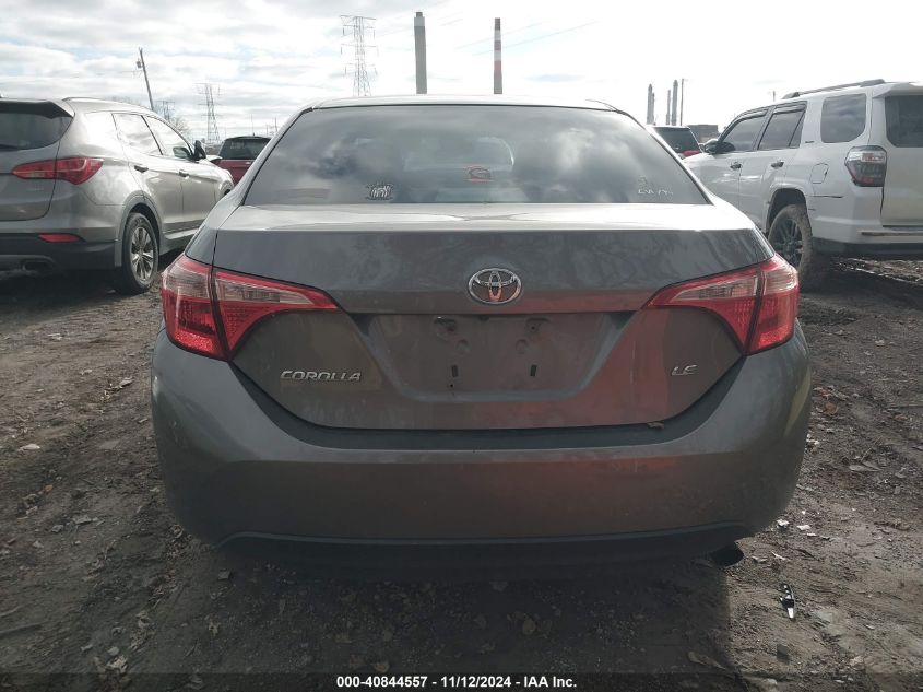 2018 Toyota Corolla Le VIN: 2T1BURHE2JC004771 Lot: 40844557