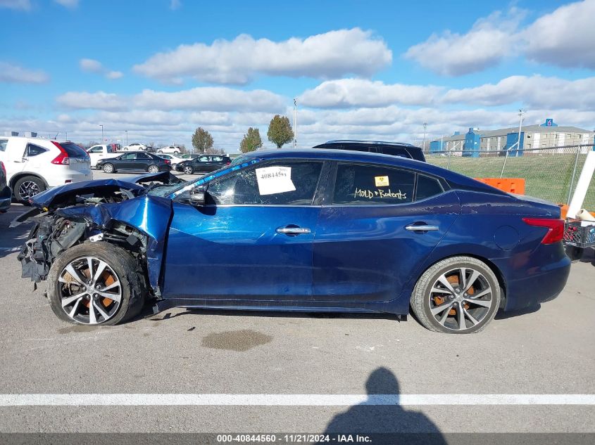 2018 Nissan Maxima 3.5 Sv VIN: 1N4AA6AP0JC386490 Lot: 40844560