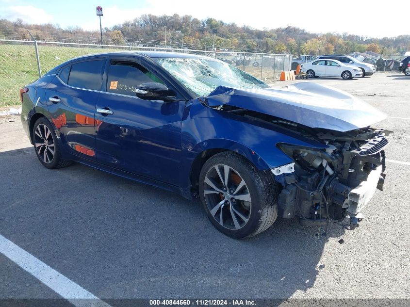 2018 Nissan Maxima 3.5 Sv VIN: 1N4AA6AP0JC386490 Lot: 40844560