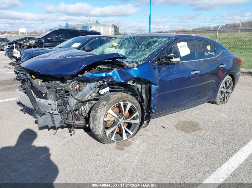 2018 Nissan Maxima 3.5 Sv VIN: 1N4AA6AP0JC386490 Lot: 40844560