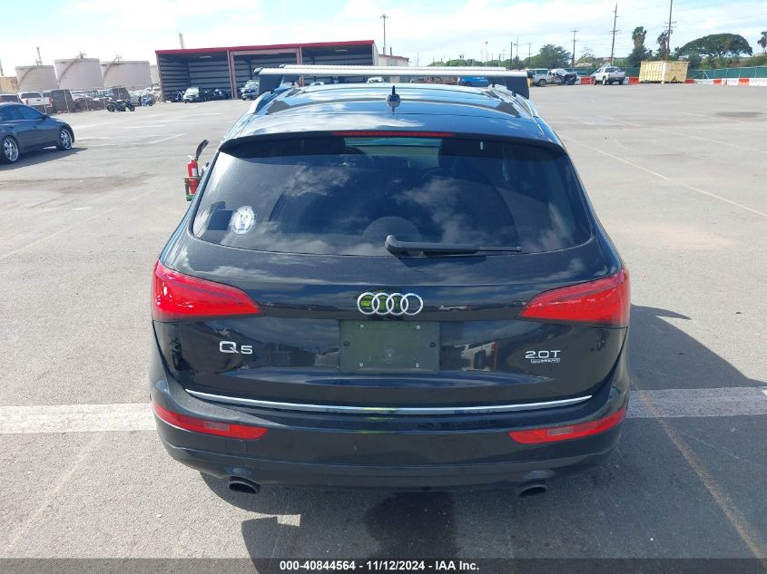 2017 Audi Q5 2.0T Premium VIN: WA1C2AFPXHA073295 Lot: 40844564