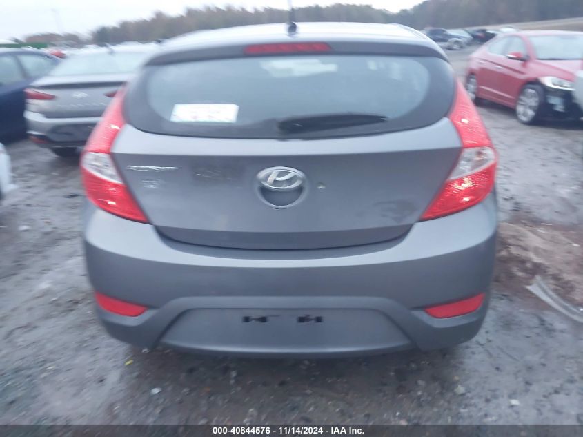 2016 Hyundai Accent Se VIN: KMHCT5AE1GU281185 Lot: 40844576