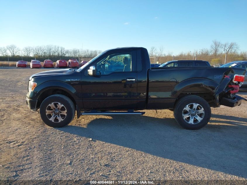 2013 Ford F-150 Stx VIN: 1FTMF1EM4DKD87292 Lot: 40844581