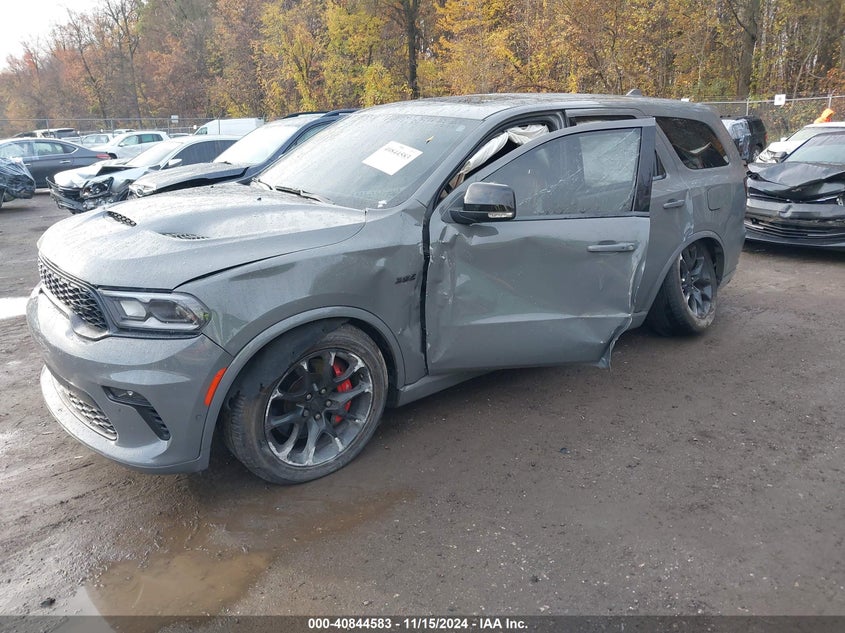 Vin: 1c4sdjgj9mc523426, lot: 41334198, dodge durango srt 392 awd 20212