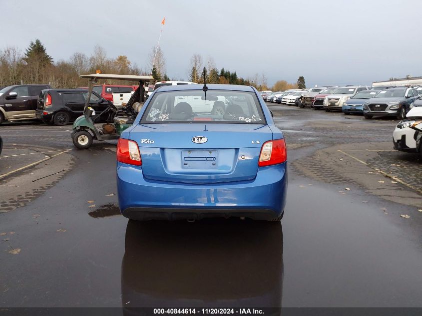 2010 Kia Rio Lx VIN: KNADH4A34A6670656 Lot: 40844614