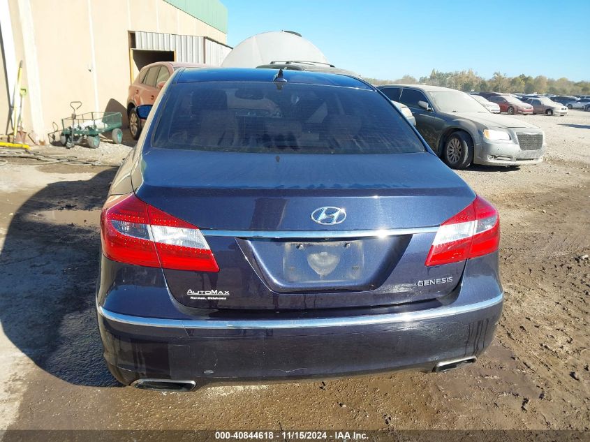 VIN KMHGC4DD7DU214696 2013 Hyundai Genesis, 3.8 no.16