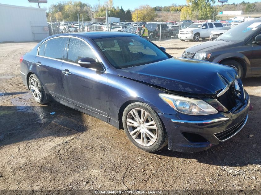 VIN KMHGC4DD7DU214696 2013 Hyundai Genesis, 3.8 no.1