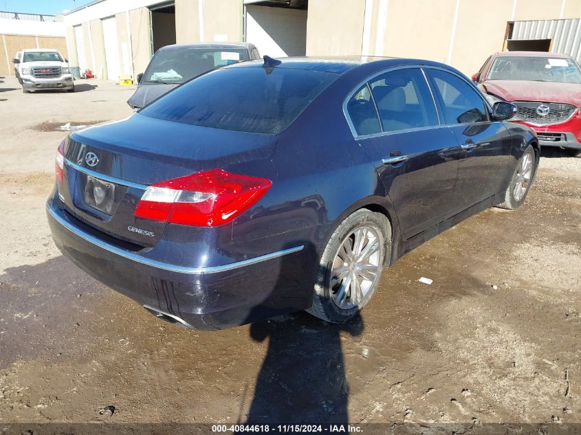 VIN KMHGC4DD7DU214696 2013 Hyundai Genesis, 3.8 no.4