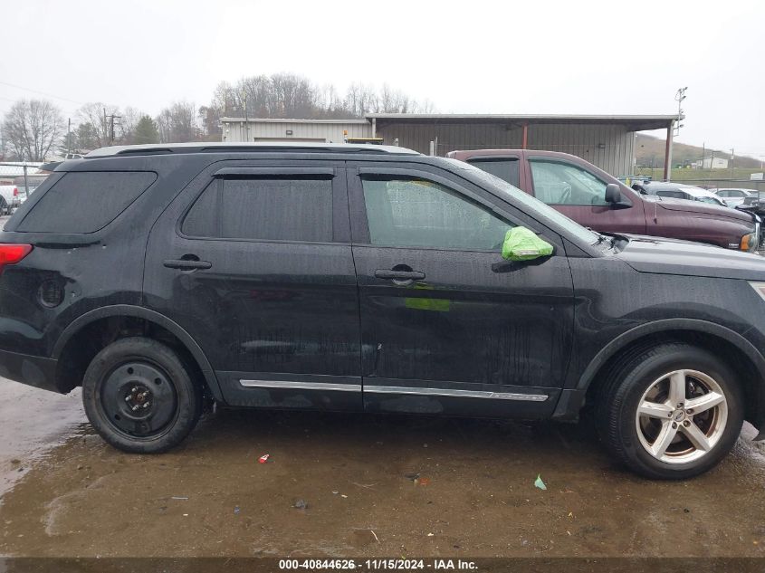 2016 Ford Explorer Xlt VIN: 1FM5K8D89GGB92725 Lot: 40844626