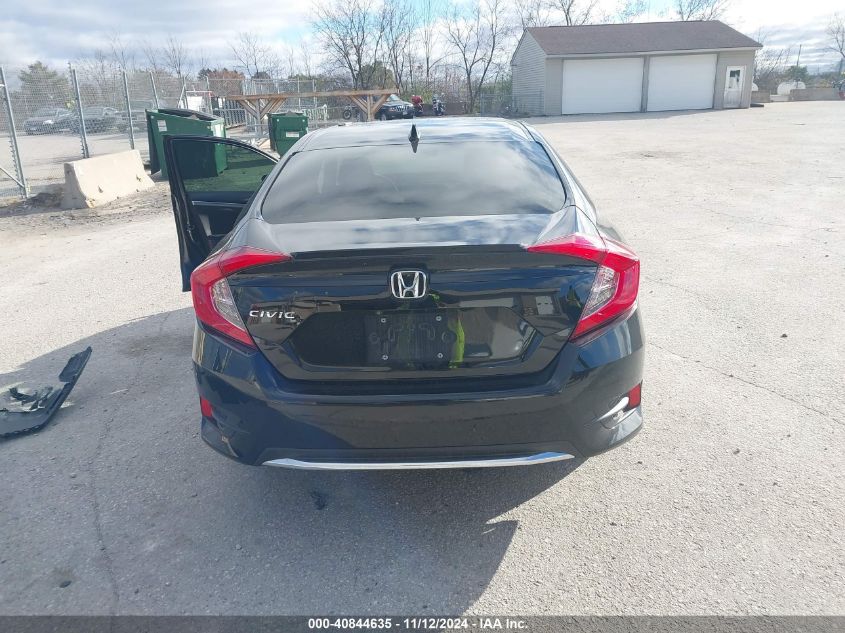 2019 Honda Civic Ex VIN: 19XFC1F33KE005499 Lot: 40844635