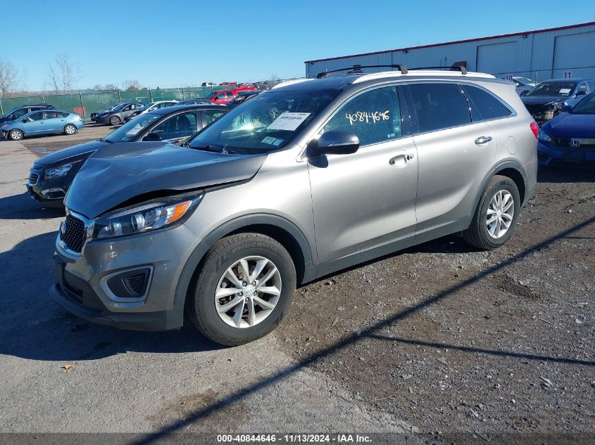 VIN 5XYPG4A34HG206485 2017 KIA Sorento, 2.4L Lx no.2