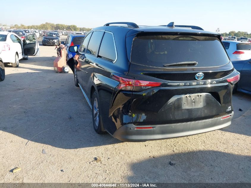 2021 Toyota Sienna Xle VIN: 5TDYRKECXMS068719 Lot: 40844648