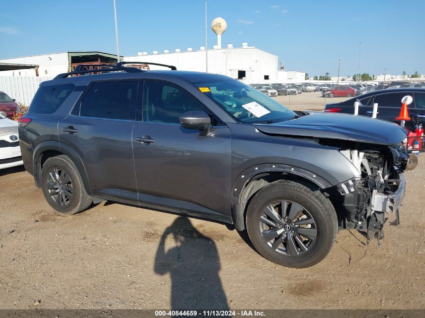 2022 Nissan Pathfinder Sv 2Wd VIN: 5N1DR3BA9NC262390 Lot: 40844659