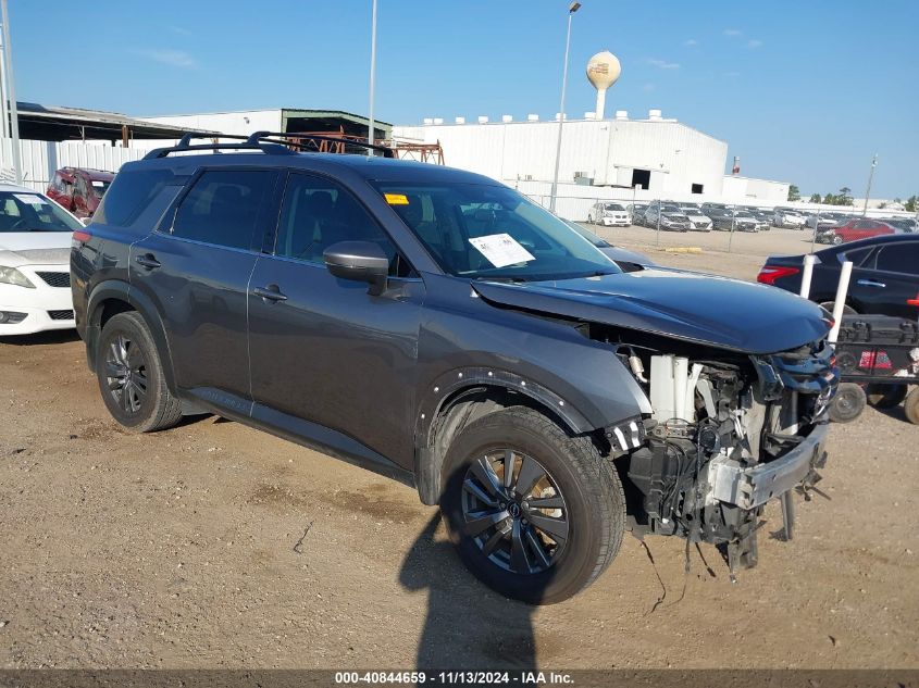 2022 Nissan Pathfinder Sv 2Wd VIN: 5N1DR3BA9NC262390 Lot: 40844659