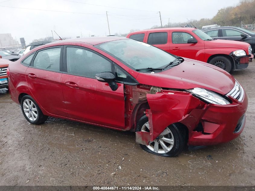 2013 Ford Fiesta Se VIN: 3FADP4BJ2DM165051 Lot: 40844671