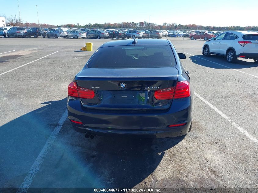 2013 BMW 328I xDrive VIN: WBA3B5C5XDF598092 Lot: 40844677