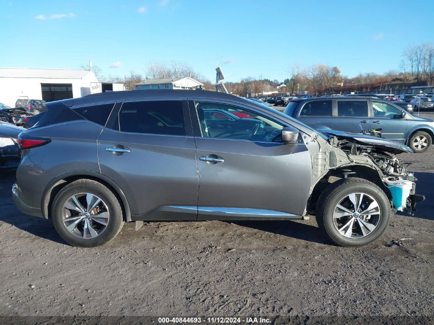 2021 Nissan Murano Sv Intelligent Awd VIN: 5N1AZ2BS3MC115387 Lot: 40844693