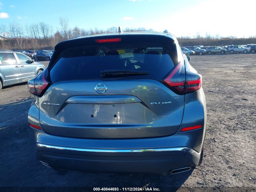 2021 Nissan Murano Sv Intelligent Awd VIN: 5N1AZ2BS3MC115387 Lot: 40844693