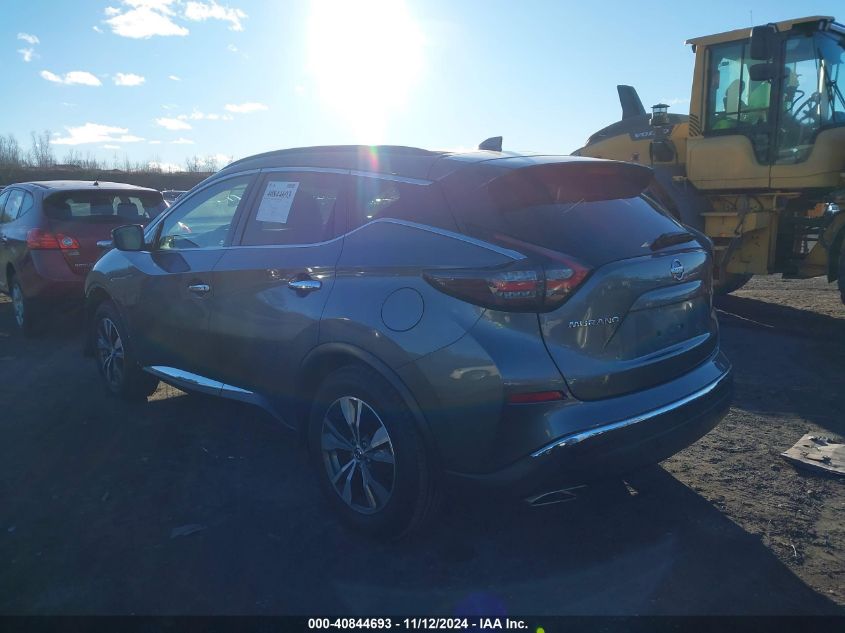 VIN 5N1AZ2BS3MC115387 2021 Nissan Murano, Sv Intell... no.3