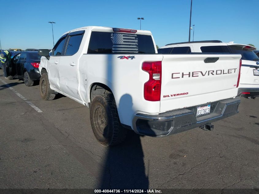 2021 Chevrolet Silverado 1500 4Wd Short Bed Lt VIN: 3GCUYDED7MG114639 Lot: 40844736