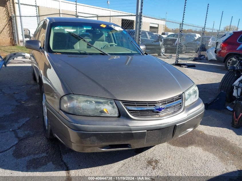 2003 Chevrolet Impala VIN: 2G1WF52E239285186 Lot: 40844738