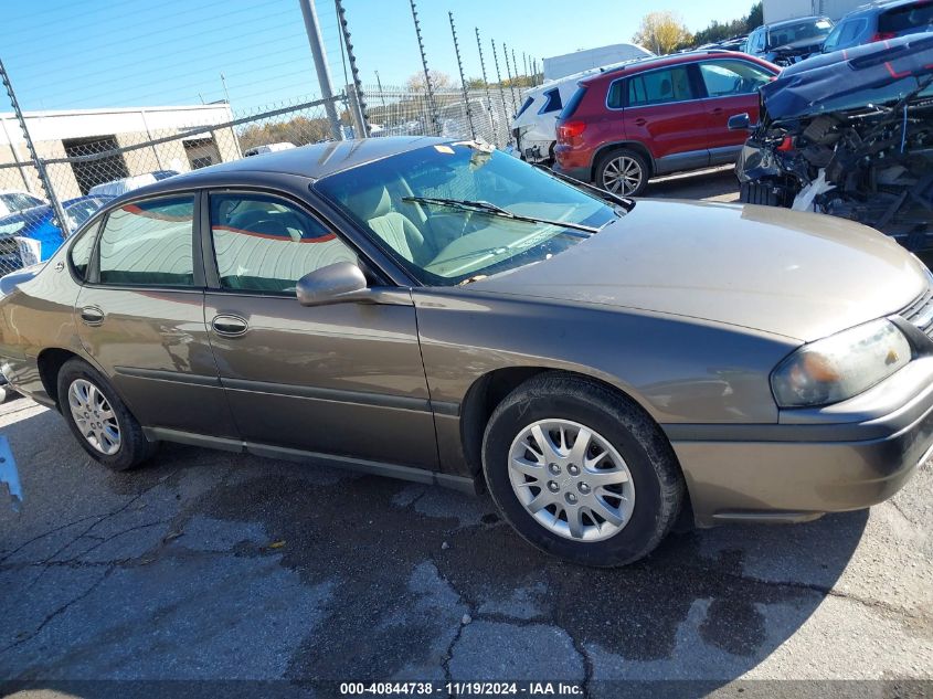 2003 Chevrolet Impala VIN: 2G1WF52E239285186 Lot: 40844738