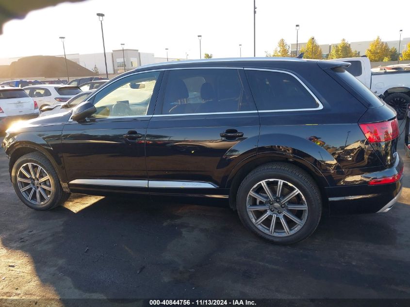 2018 Audi Q7 2.0T Premium VIN: WA1LHAF75JD041664 Lot: 40844756