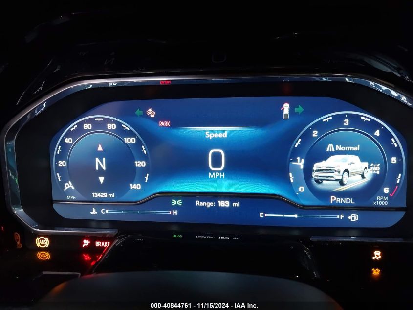 2023 CHEVROLET SILVERADO 1500 4WD  STANDARD BED LT - 3GCUDDED4PG333672