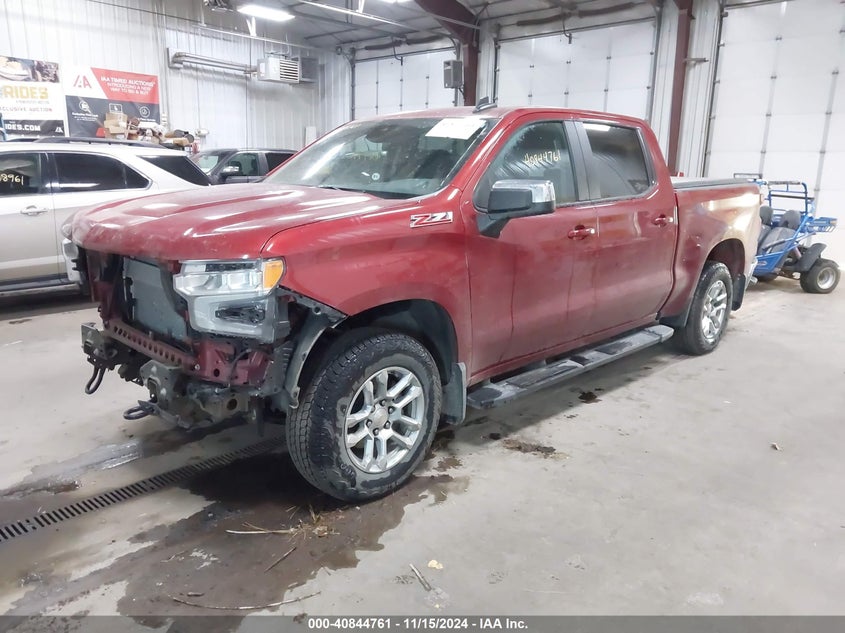 2023 CHEVROLET SILVERADO 1500 4WD  STANDARD BED LT - 3GCUDDED4PG333672