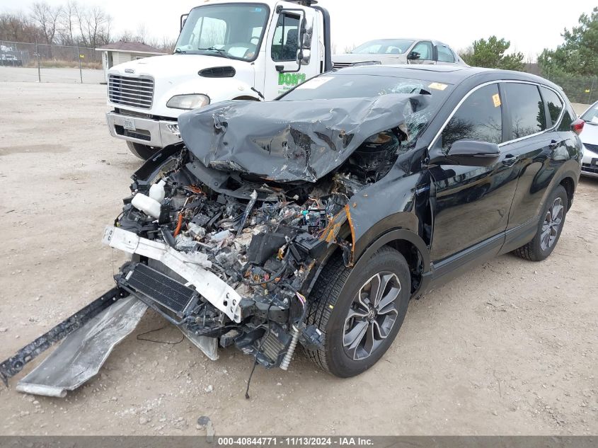 2022 HONDA CR-V HYBRID EX-L - 5J6RT6H86NL044709