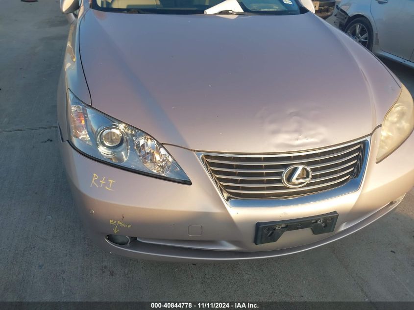 2008 Lexus Es 350 VIN: JTHBJ46G282220613 Lot: 40844778