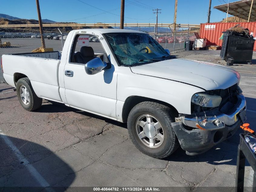 2007 GMC Sierra 1500 Classic Work Truck VIN: 3GTEC14X37G148255 Lot: 40844782