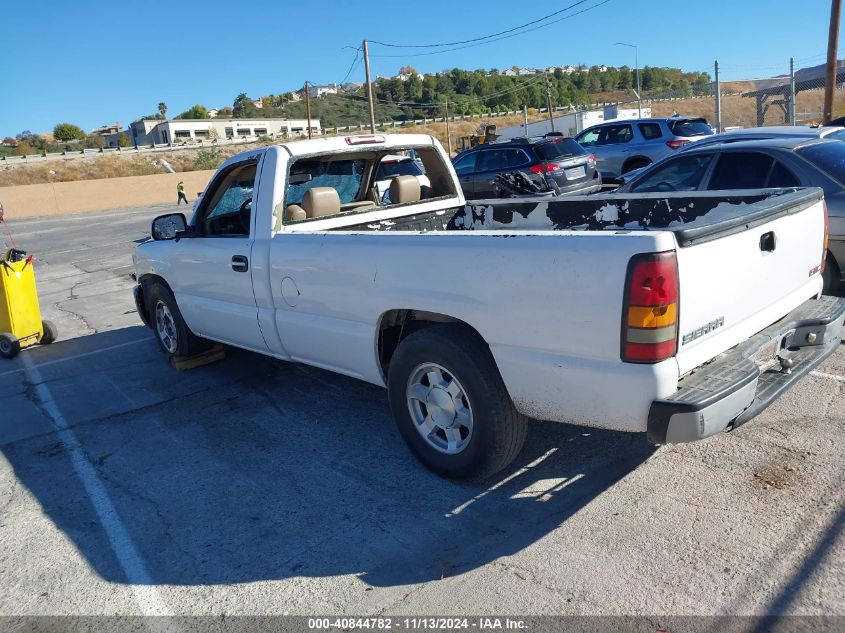 2007 GMC Sierra 1500 Classic Work Truck VIN: 3GTEC14X37G148255 Lot: 40844782