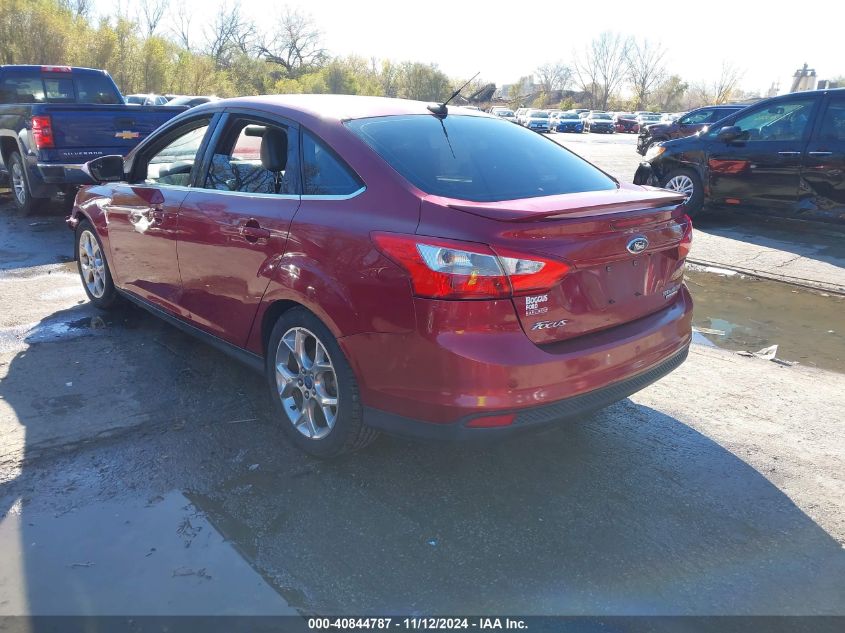 2013 Ford Focus Titanium VIN: 1FADP3J21DL383889 Lot: 40844787